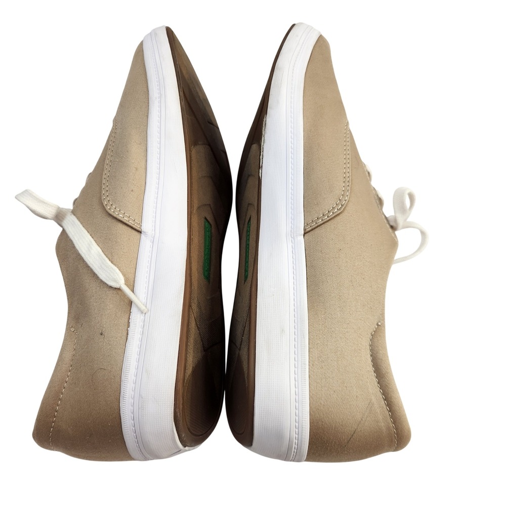 Grasshoppers Ortholite Tan Canvas Lace Up Sneakers Women's Size 11 N - Picture 7 of 10